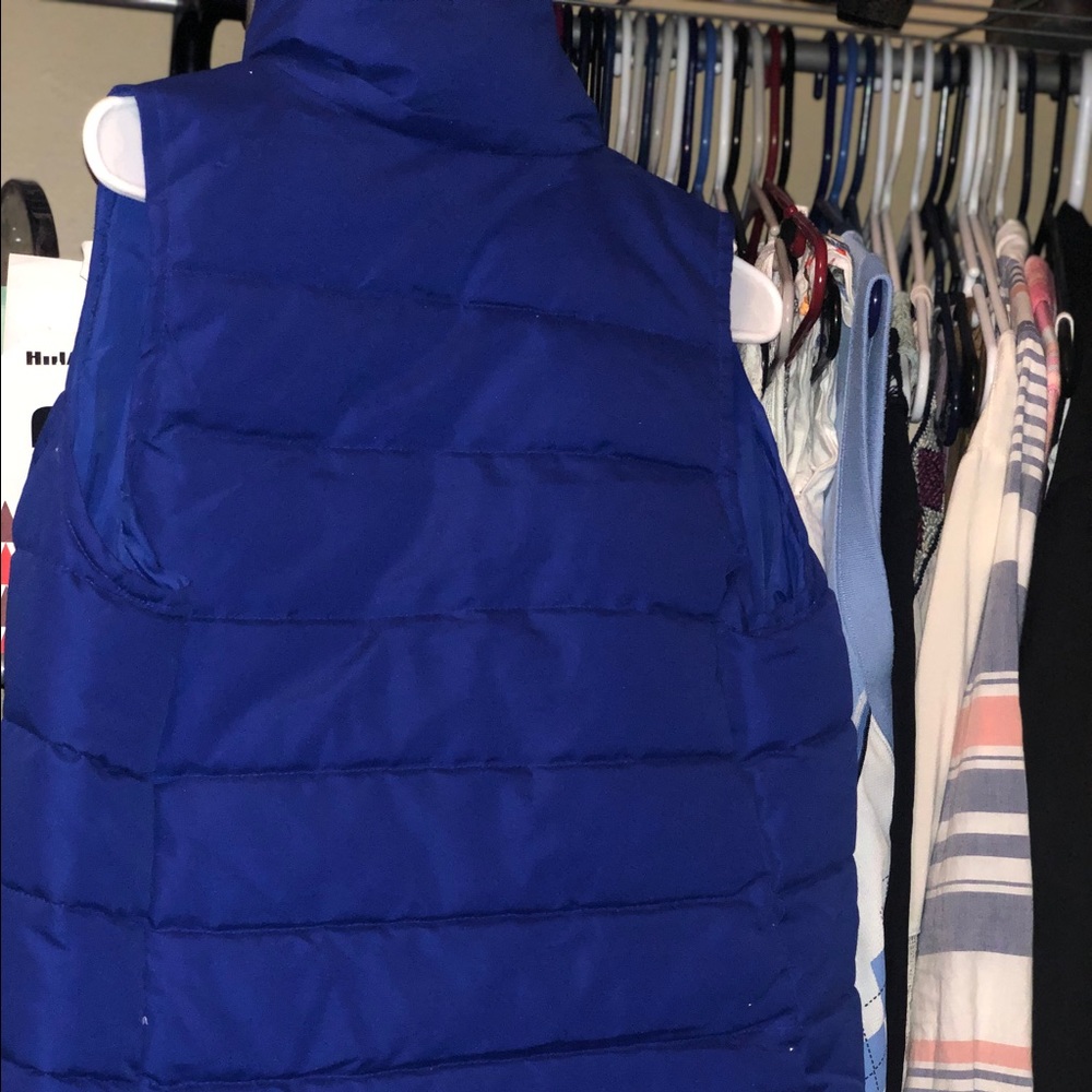 Blue vest